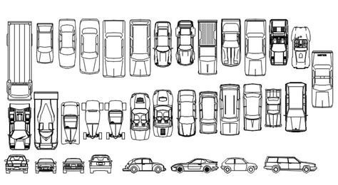 autocad bus block|two wheeler plan cad block.